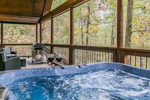 Hot Tub on the Deck