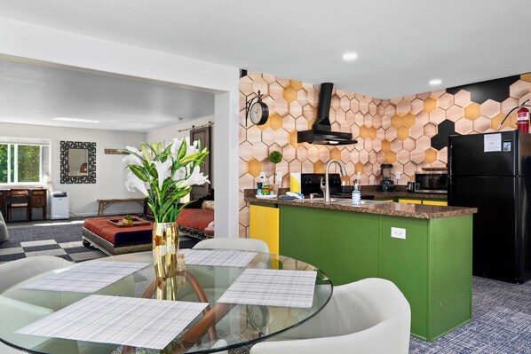 Uniquely Designed Space, Open Floor Plan