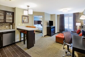 You will love the open living area.
