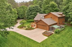 Designed and built by the nation wide greatest log home builder!