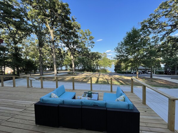 View from front deck 