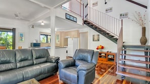 Lounge Room + Stairs