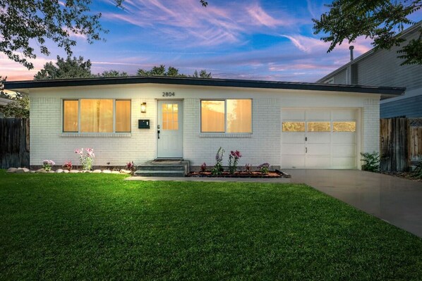 A newly remodeled mid-century modern home!