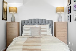 Luscious bedding.