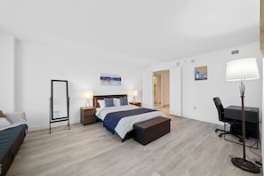 Bedroom 1 - Queen beds and sofa bed
