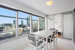 Balcony and Dining Area