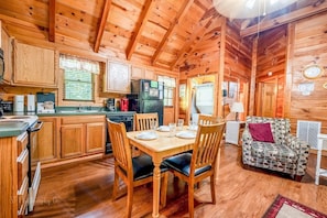 Indoors, Hardwood, Stained Wood, Dining Table, Furniture