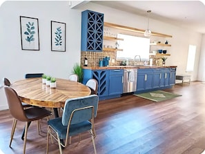 Open Dining & Kitchen