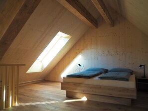 Ferienwohnung Heubühne, 50 qm, 1 Schlafzimmer, 1 Wohnschlafzimmer, max. 4 Personen