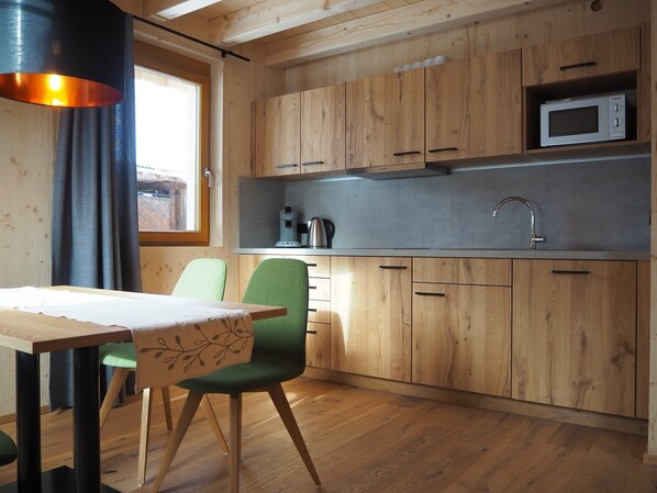 Ferienwohnung Heubühne, 50 qm, 1 Schlafzimmer, 1 Wohnschlafzimmer, max. 4 Personen