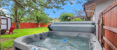 Relax in the Hot Tub!