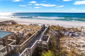 Private beach access for the neighborhood.