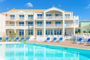 Retreat back to the luxurious Lagrange Vacances Residence L'Estran.