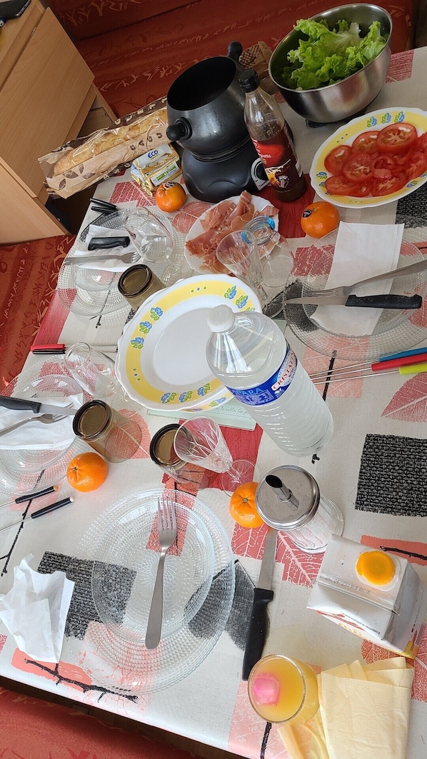 Repas de petit déjeuner