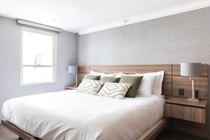 Cozy and comfortable bedroom for your rest