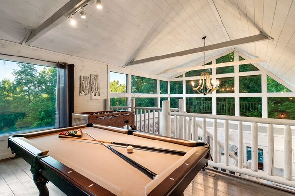 Game Room Loft w/ views | 2nd Floor