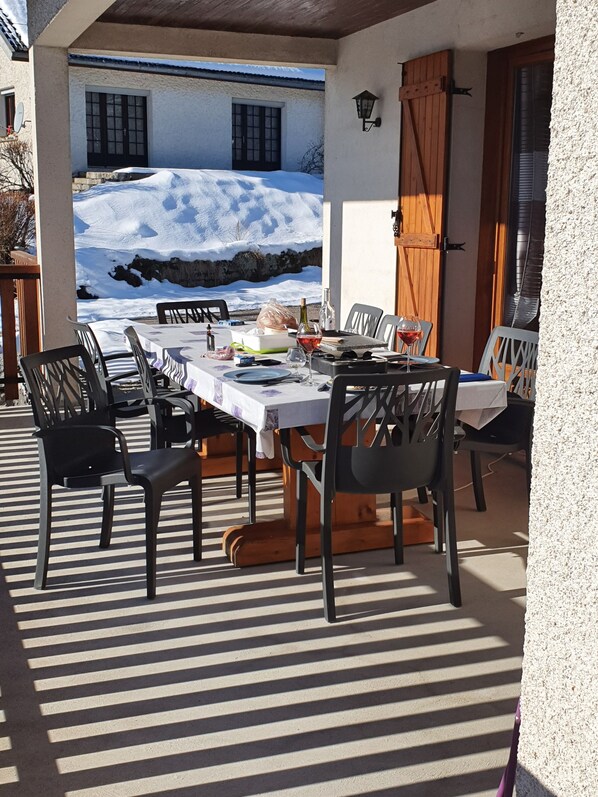 Restaurante al aire libre