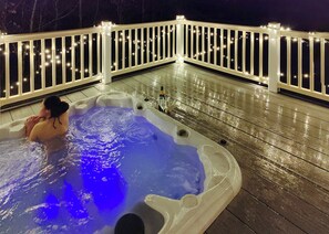 Bain à remous extérieur