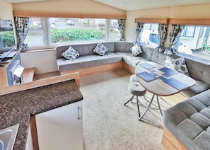 Gold Plus 2 (No Decking) - Clarach Bay Holiday Village, Clarach Bay, Nr Aberystwyth