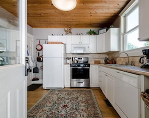 Kitchen (rear door view)