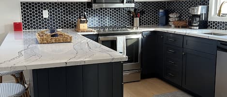 Newly renovated kitchen