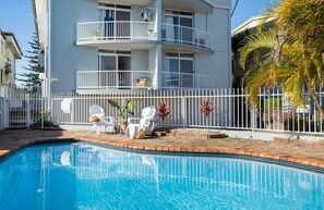 La Ronde One - Yamba beach front accommodation - Communal Pool