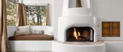 gas fireplace