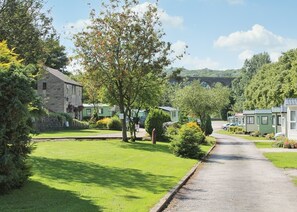 The park setting