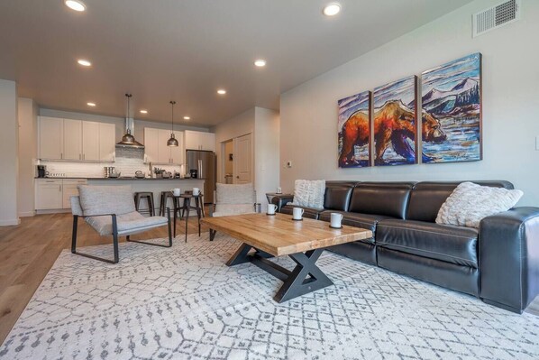Spacious open concept living!