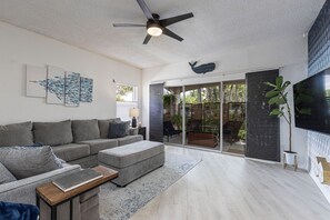 Living room and lanai
