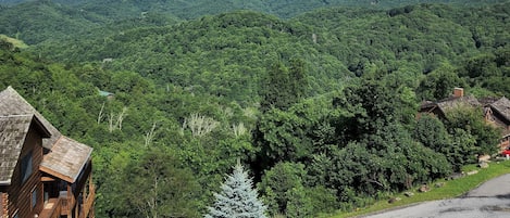 MOUNTAIN VIEW FROM BALCONY