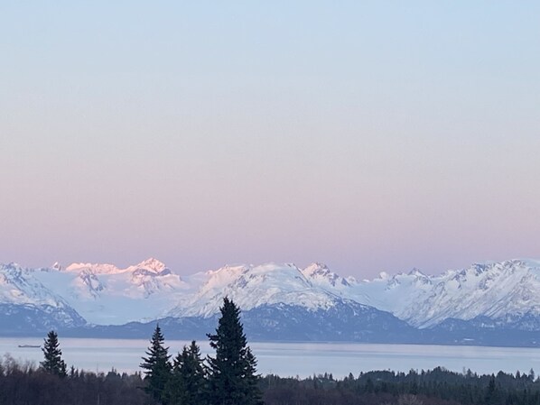 View from the deck of Homer House
