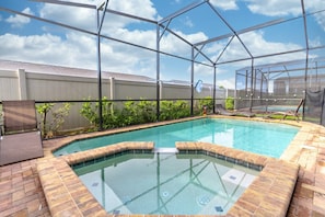 Inviting Pool and Spa, No Rear Neighbors!