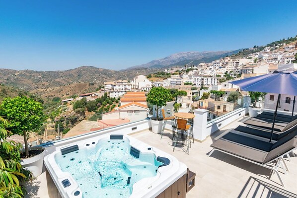 Bain à remous extérieur