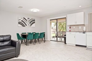 Living room, Kitchen & Dining Room