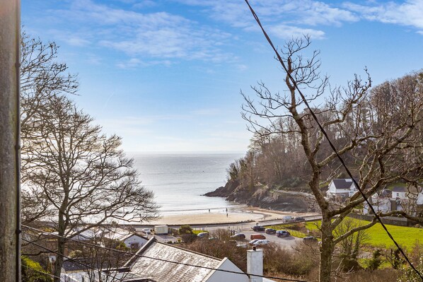 Balcony view, North Sands beach