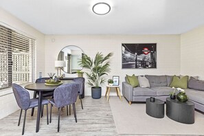 Dining & living area