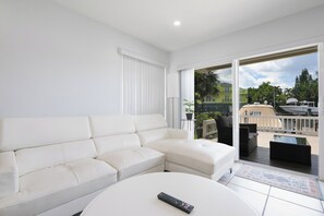 Terrace view from the Living Room