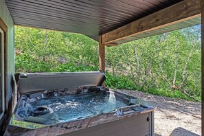Bain à remous extérieur