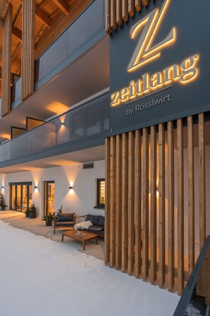 Fassade der Unterkunft