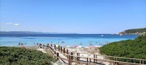 Vue sur la plage/l’océan