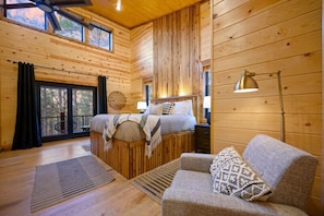 Rustic Treehouse Cabin - Interior Bedroom 3rd Floor (3)