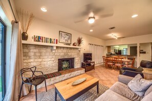 Perfect spot to relax after a long day on the river! Beautiful river views!
