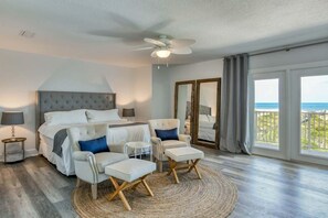 Primary Suite - King, Deck Access, Ocean Views