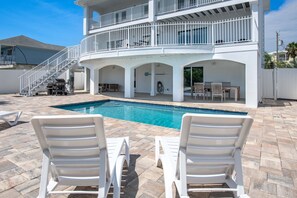 Laze and Lounge - Between dips in the pool, you can stretch on one of the poolside chaises. Bring a book, sunscreen, and an icy drink, and you’re set!