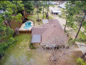 Aerial view.