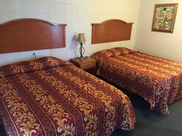 Comfortable 2 Queen size beds; perfect for your vacation!
