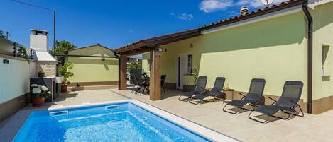 Swimming Pool, Flooring, Floor, Composite Material, Leisure, Resort, Shade, Tile, Chair, Hotel