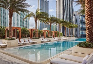 Rooftop pool