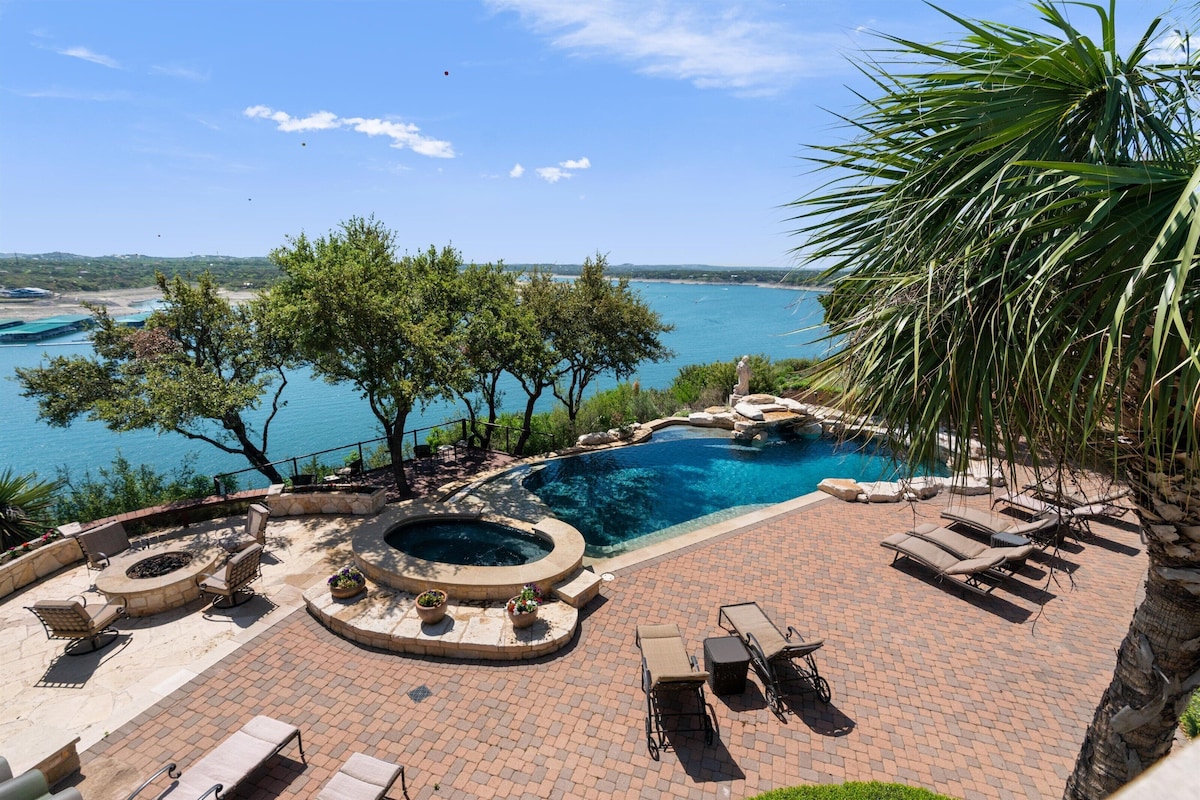 Panoramic Views! Austin Lake Travis Waterfront